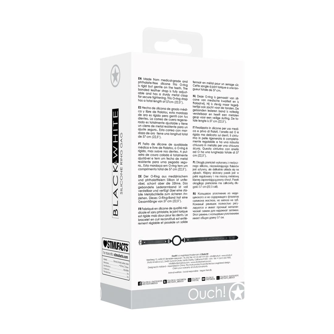 Silicone Ring Gag - Afbeelding 3