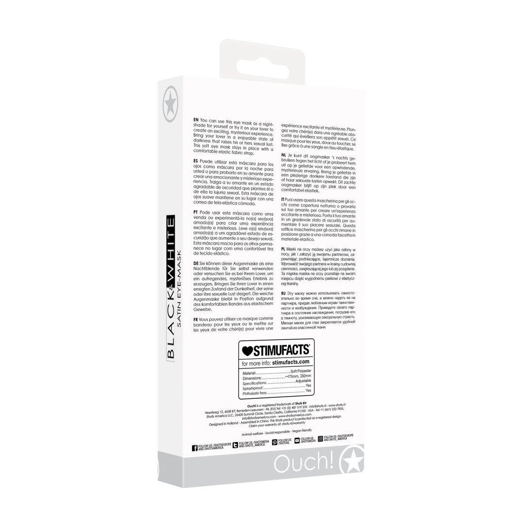 Satin Oogmasker - Afbeelding 3