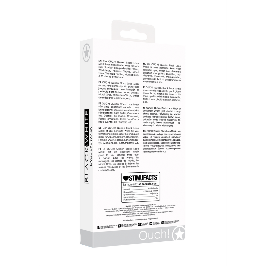 Koningin - Kantmasker - Afbeelding 3