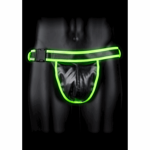 Jockstrap met Buckle - Glow in the Dark - S/M