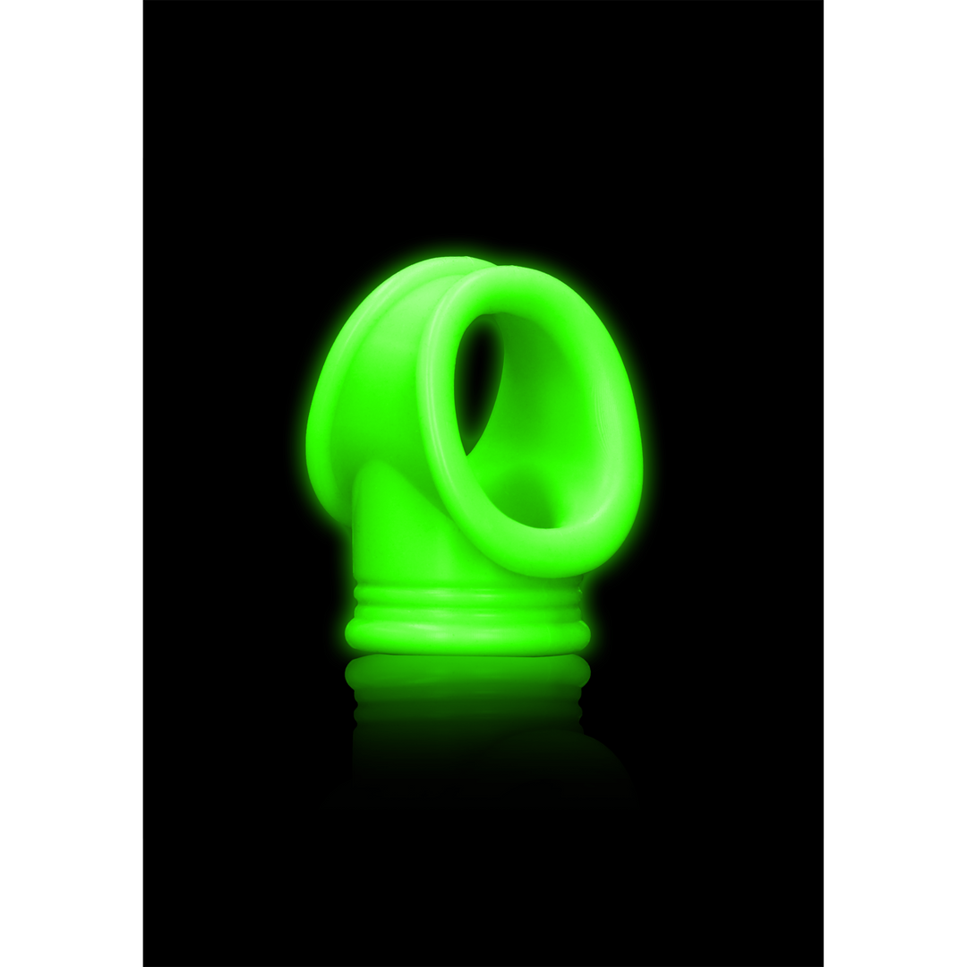 Cockring Ball Strap - Glow in the Dark