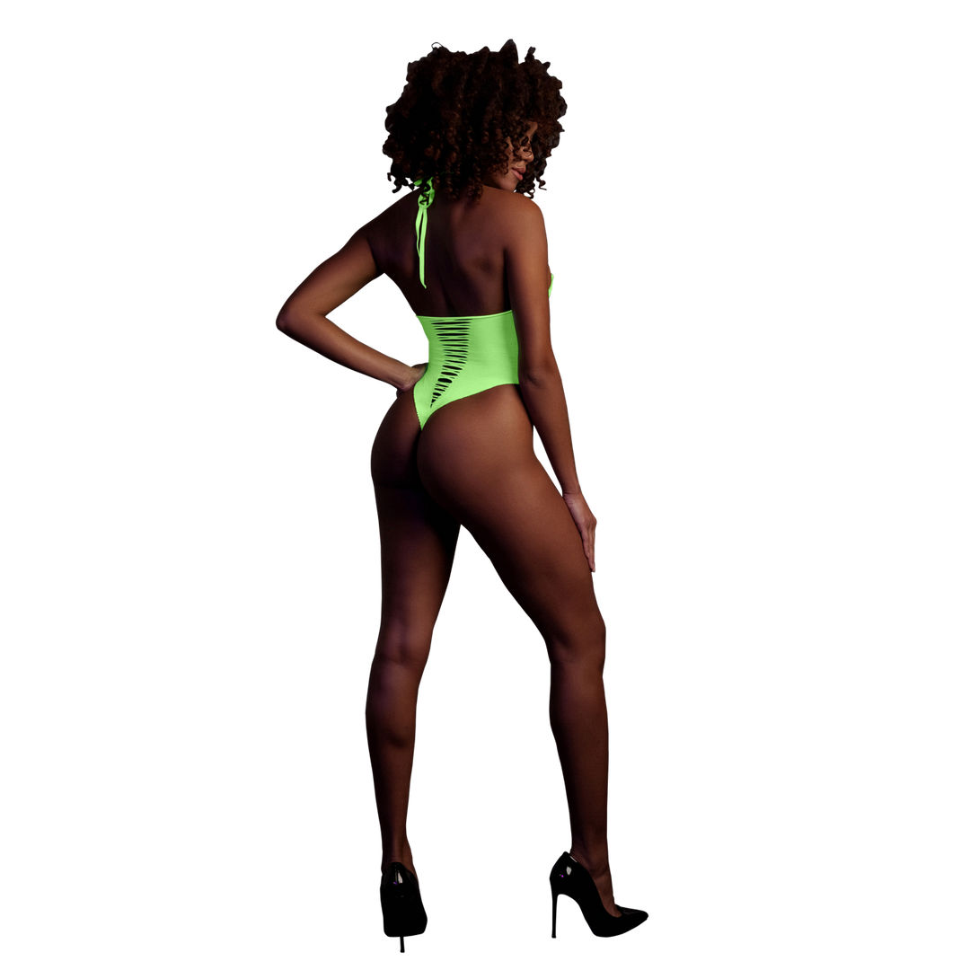 High-Cut Body - One Size - Neon Groen - Afbeelding 3