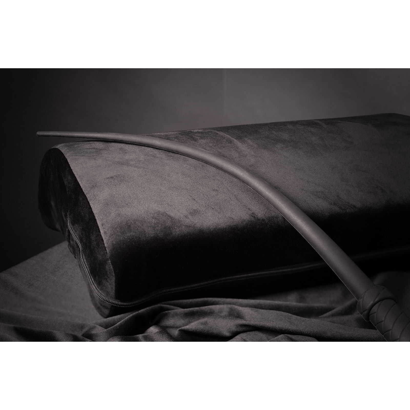 Silicone Staartzweep - Zwart - Afbeelding 3