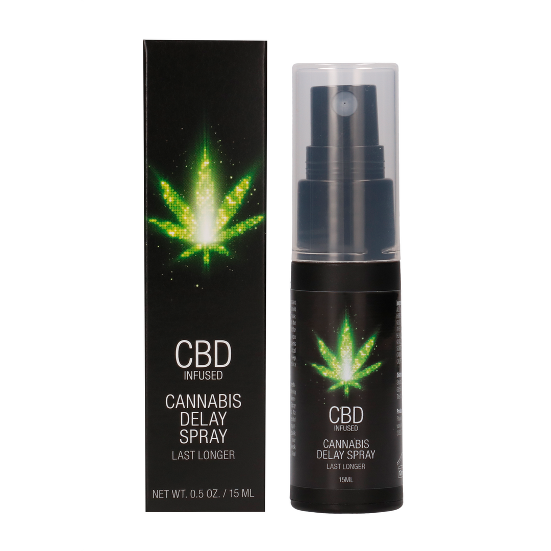 CBD Cannabis Vertraging Spray - 0,5 fl oz / 15 ml