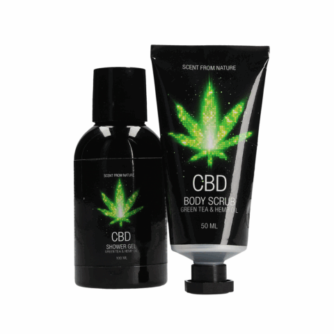 CBD Travel Set Green Tea Hemp Oil