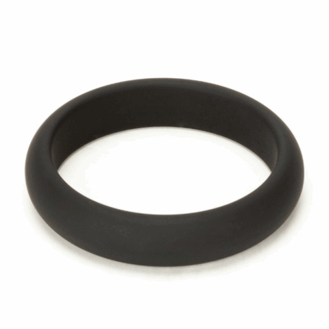 Silicone 55mm Ring - Zwart