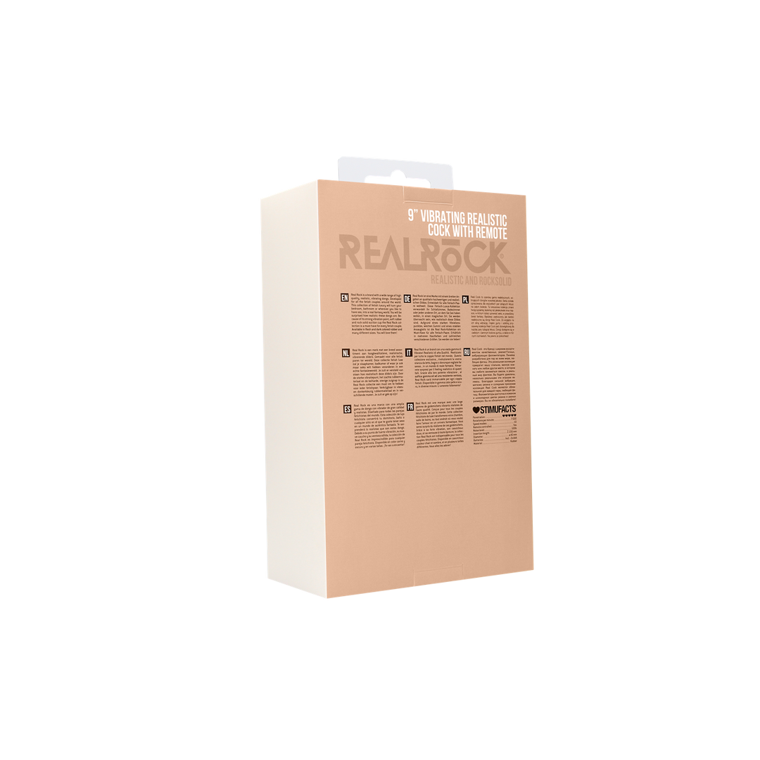 Vibrerende Realistische Cock - 9 / 23 cm - Afbeelding 3