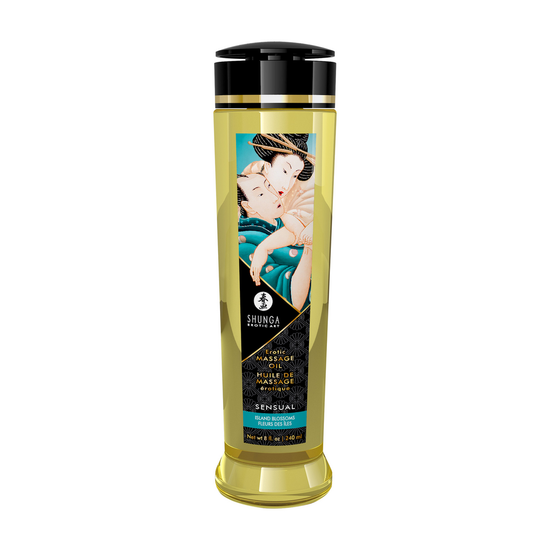 Erotische Massageolie - Islande Blossom - 8 fl oz / 240 ml - Afbeelding 3