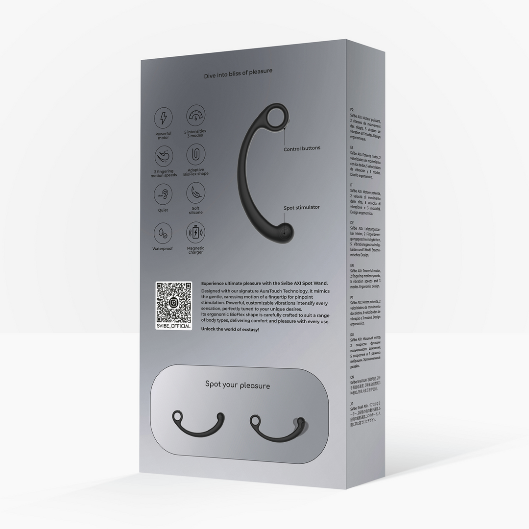 AXI - Spot Wand met Vingerbeweging - Graniet Noir - Afbeelding 3