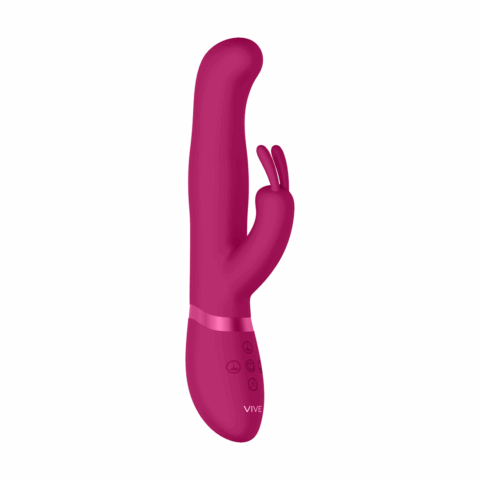 Izara - Draaiende Parels Konijnen Vibrator - Roze