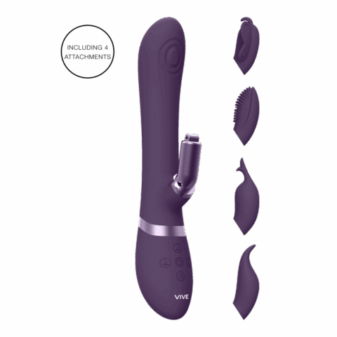 Etsu - Pulse Wave G-Spot Rabbit  Clitoral Stimulator - Paars