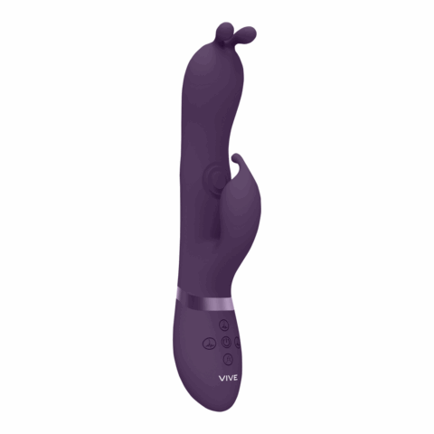 Gada - Vibrerende Bunny Ear G-Spot Rabbit met Pulse Wave Shaft