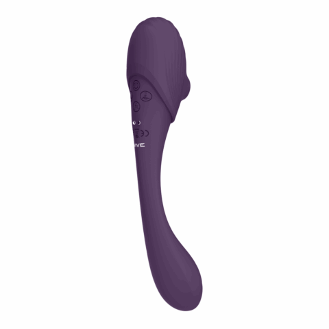Mirai - Dubbelzijdige Pulse Wave  Air Wave Buigbare Vibrator