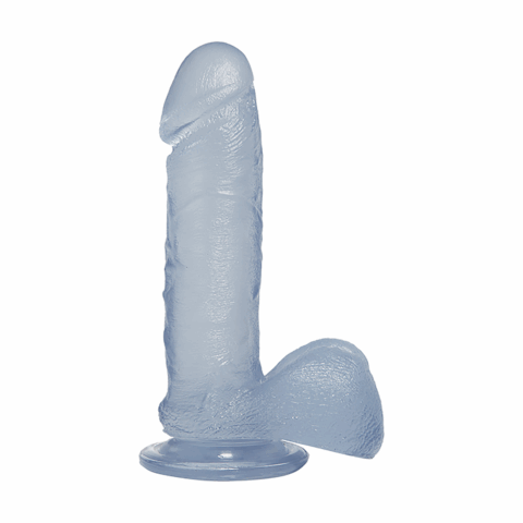 Realistische Cock met Ballen - 7 / 18 cm