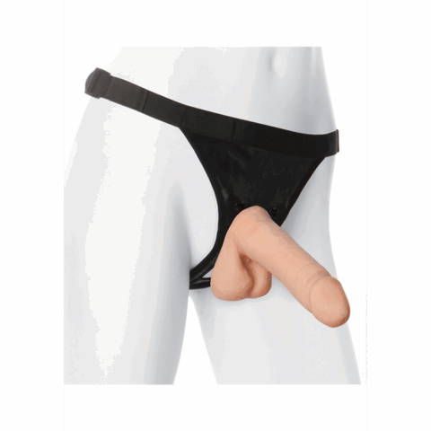 ULTRASKYN Harness en Dildo - 7 / 18 cm