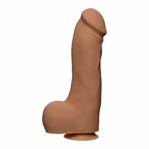 Master D - Realistic ULTRASKYN Dildo met Ballen - 12 / 30 cm