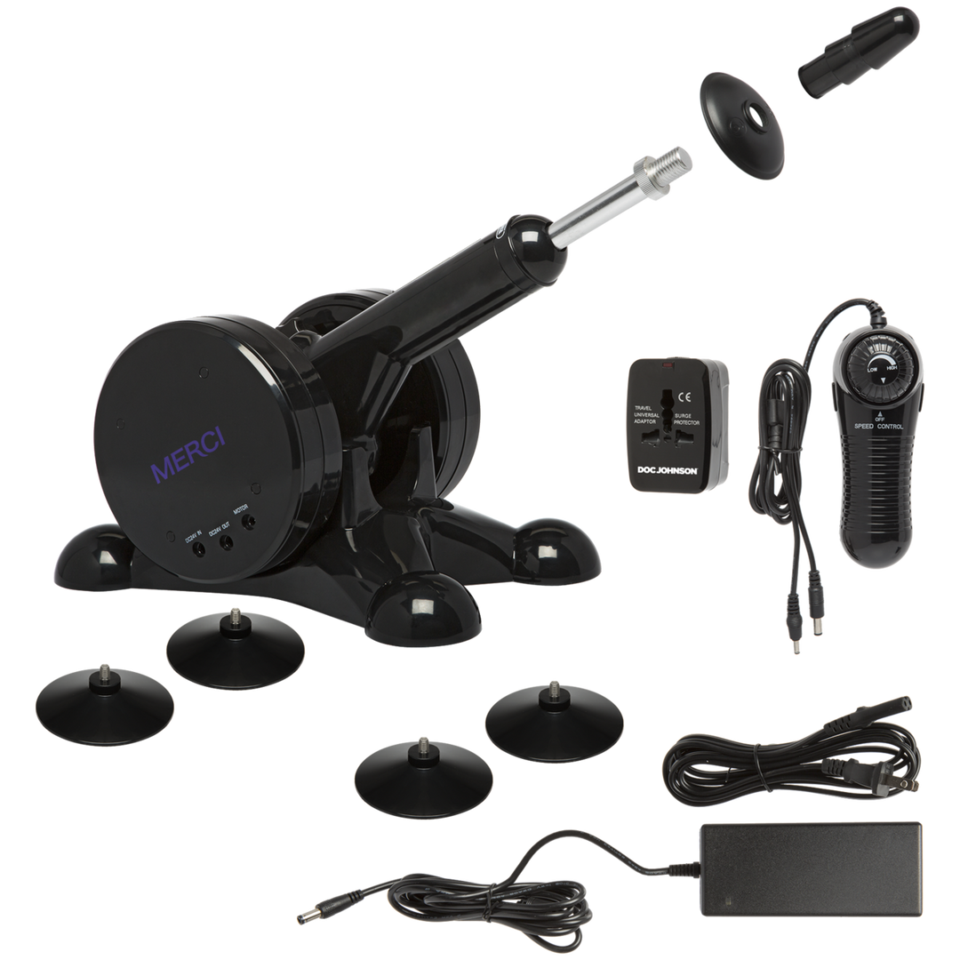 Power Banger - Fuck Machine met Draadloze Afstandsbediening - Zwart - Afbeelding 3