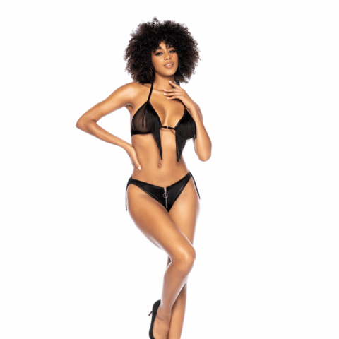 Twee-delige set - L/XL - Zwart