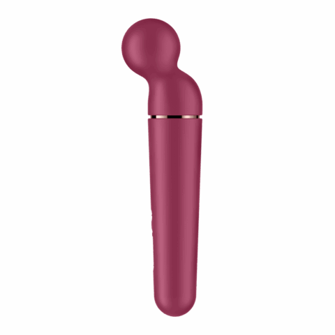 Planet Wand-er - Wand Vibrator - Berry/Roze Goud