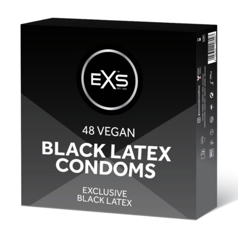 EXS Black Latex - Condooms - 48 Stuks