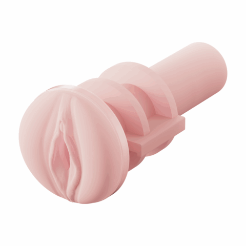 Vagina-vormige Sleeve voor Solace Male Masturbator - Flesh