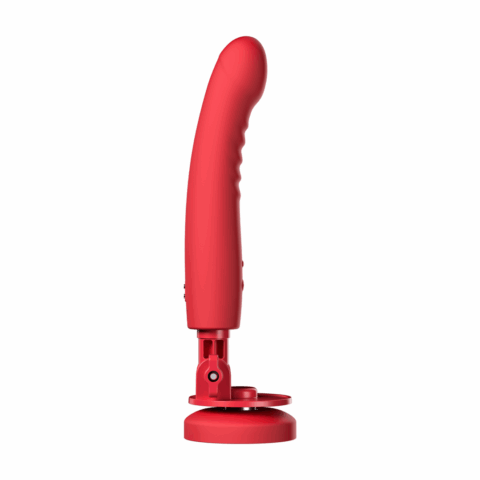 Mission 2 - Vibrerende Zuigcup Dildo met Touch-Sense - Rood