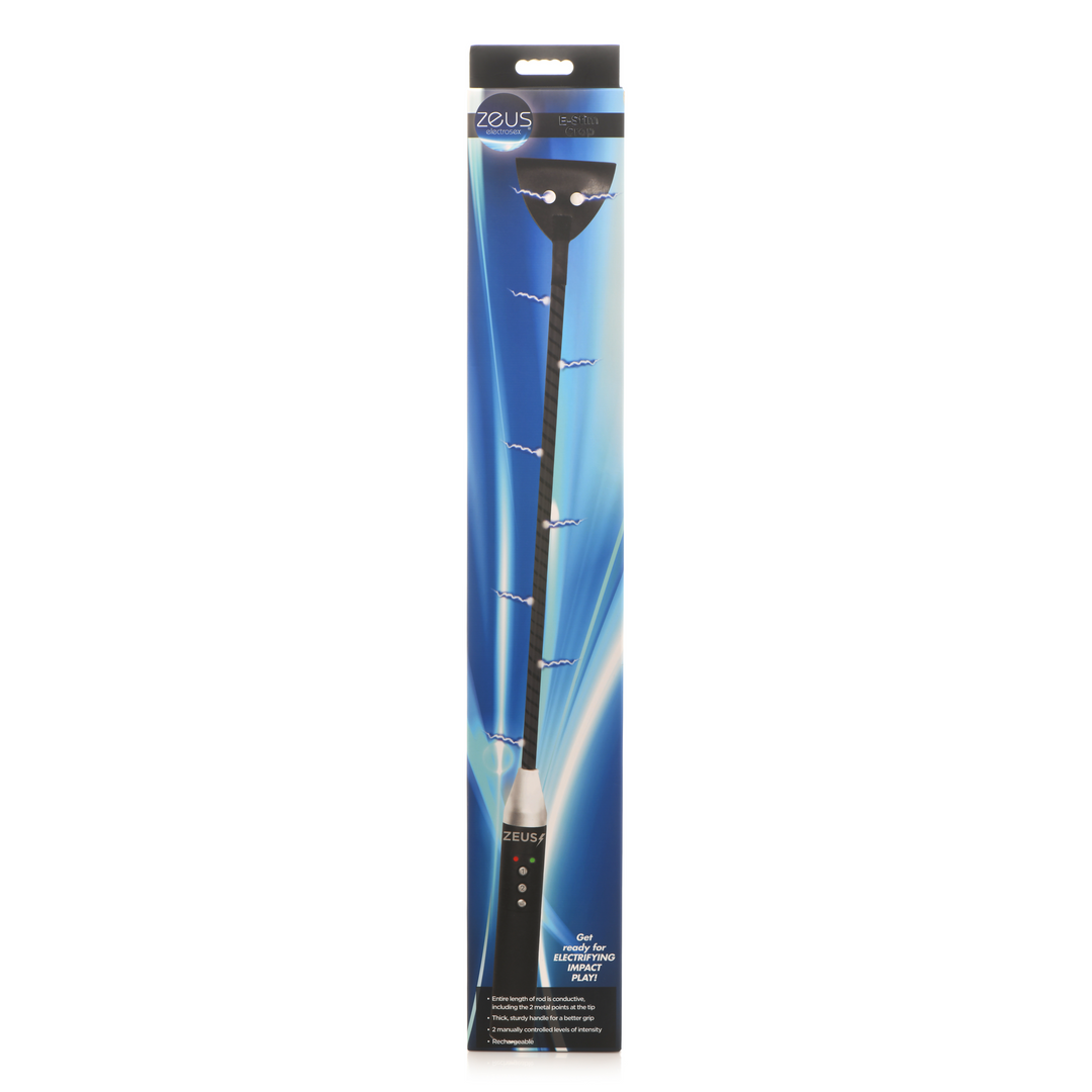 E-Stim Crop - Zwart - Afbeelding 3