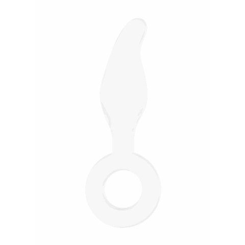 Gripper - Glass Dildo with Ring