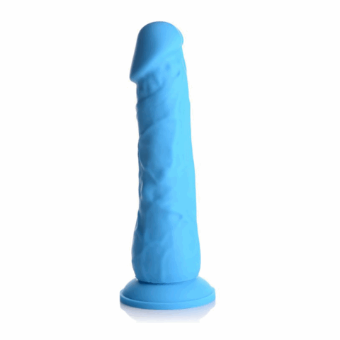 Silicone Dildo zonder Ballen - 7 / 18 cm