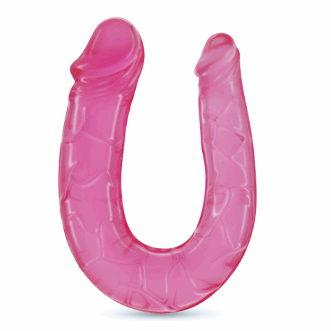 Dubbele Probleem - Dubbele Dildo - 10,6 / 27 cm - Roze