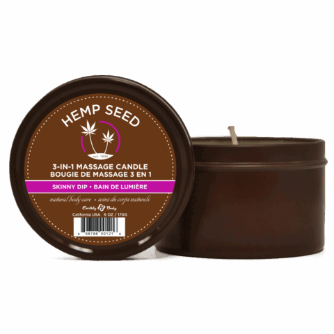 Skinny Dip Massagekaars - 6 oz / 170 gr