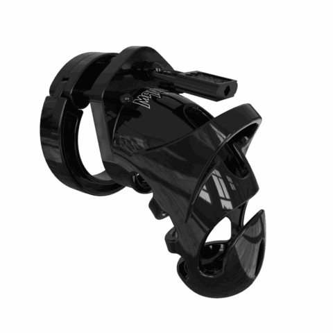 Model 25 - Chastity Cage - 3.5'' / 9 cm - Zwart