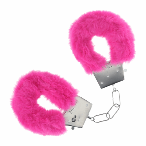 Classic Fluffy Handboeien - Roze