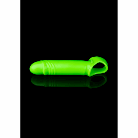 Zachte, Rekbare Penis Sheath - Glow in the Dark