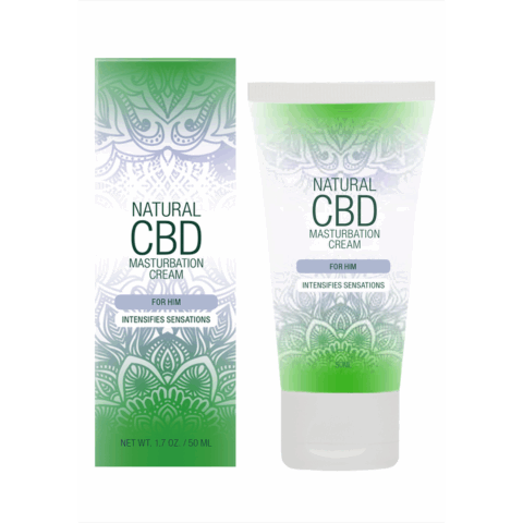 Natuurlijke CBD - Masturba crème voor Hem - 2 fl oz / 50 ml