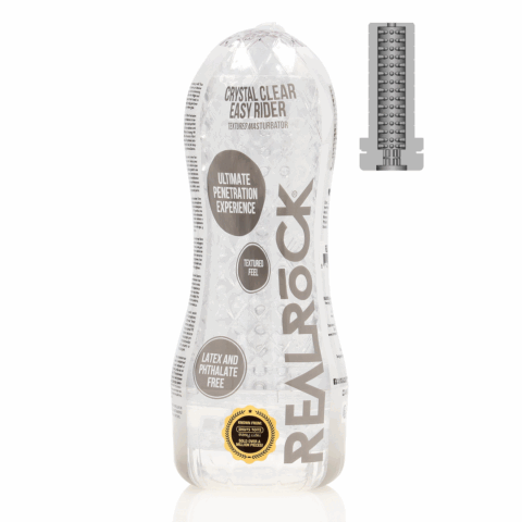 Easy Rider - Textured Masturbator - Transparant