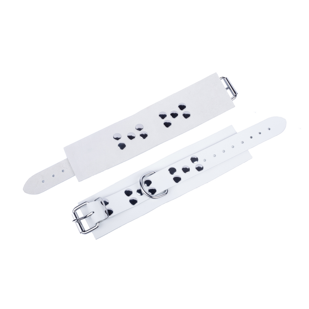 Ultra Leather Handboeien - Wit - Afbeelding 3