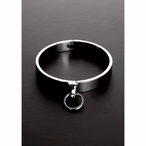 Stijlvolle Slave Collar met Edelstenen - US Maat 16 / EU Maat 44