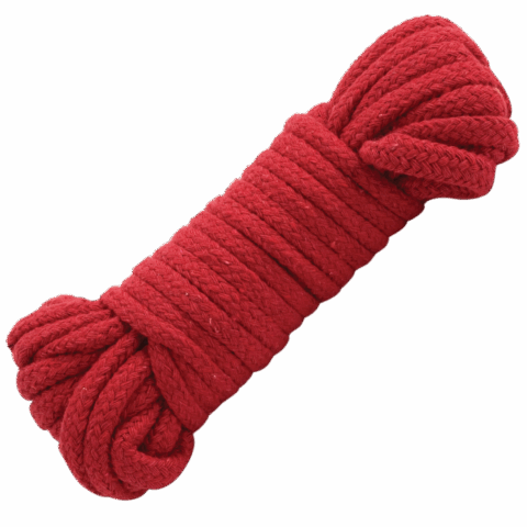 Japanse Katoenen Bondage Touw - Rood