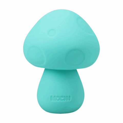 Paddenstoel Vibe - Oplaadbare Siliconen Vibrator - Teal