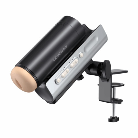 Solace Pro - App-gestuurde Automatische Mannelijke Stroker - Zwart