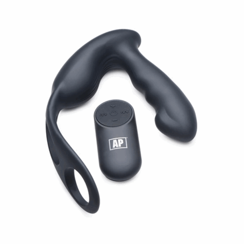 Melk- en Vibrerende Prostaatmassager + Harnas met 7 Snelheden