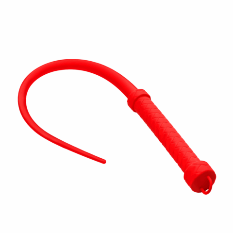 Viper Tail - Siliconen Whip - Rood