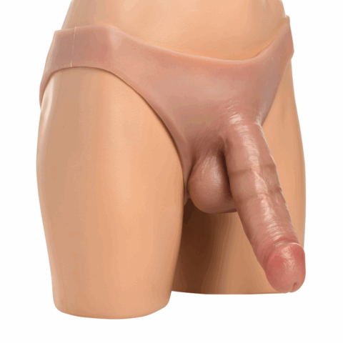 Stealth Hollow Siliconen Strap-On Harnas - 8 / 20 cm