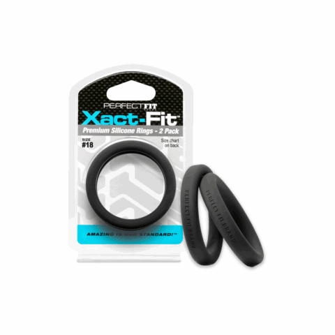 #18 Xact-Fit - Cockring 2-Pack