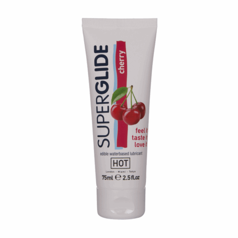 Superglide Eetbaar Waterbasis Glijmiddel - 3 fl oz / 75 ml