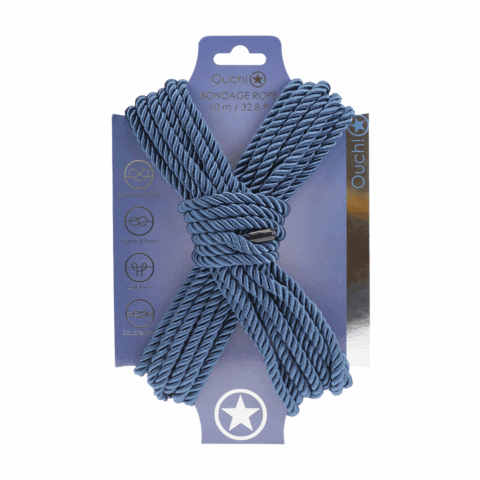 Polyester Bondage Touw - 10 m - Marineblauw