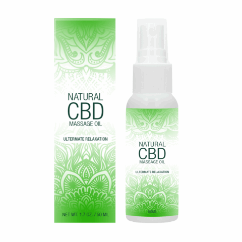 Natuurlijke CBD - Massageolie - 2 fl oz / 50 ml