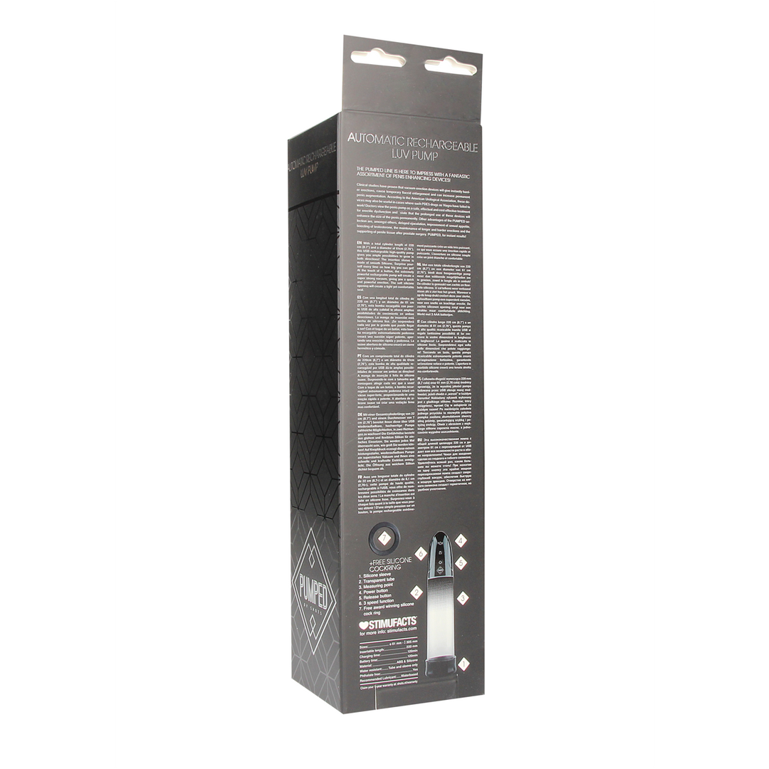 Automatische Oplaadbare Luv Penis Pomp - Afbeelding 3