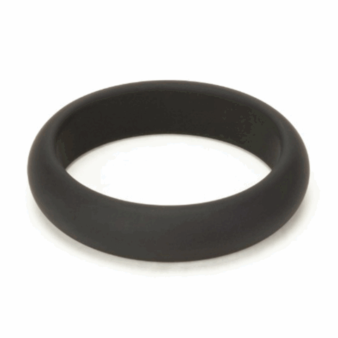 Silicone 50mm Ring - Zwart